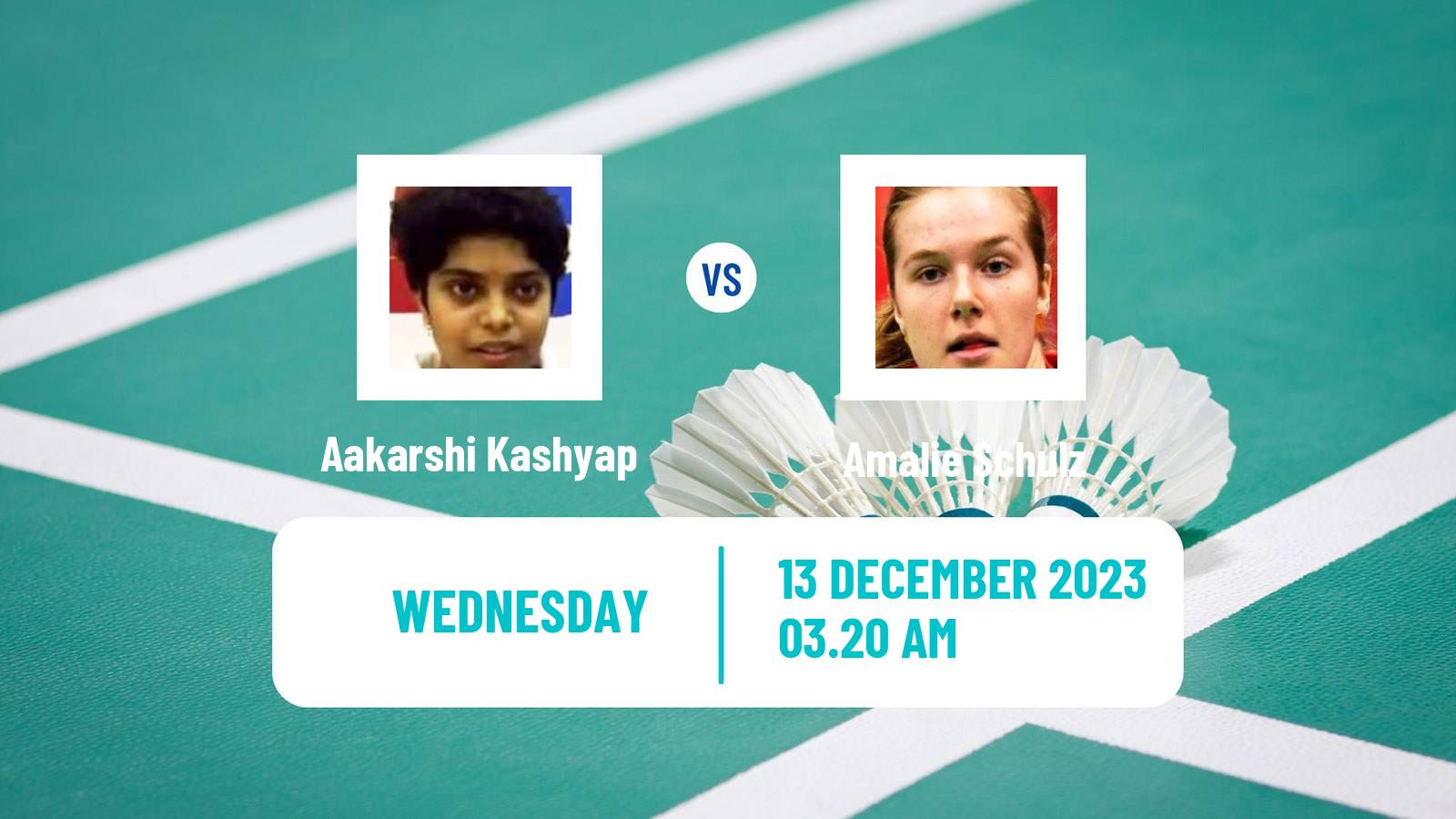 Badminton BWF World Tour Odisha Masters Women Aakarshi Kashyap - Amalie Schulz