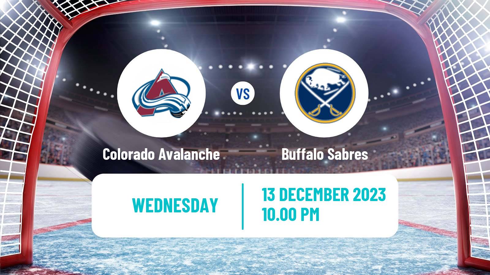 Hockey NHL Colorado Avalanche - Buffalo Sabres
