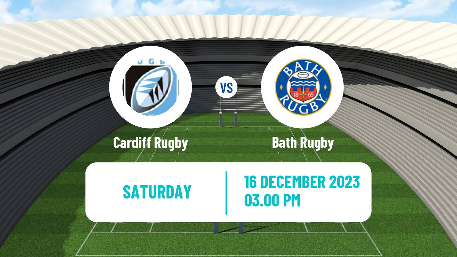 Rugby union European Rugby Champions Cup Cardiff Rugby - Bath