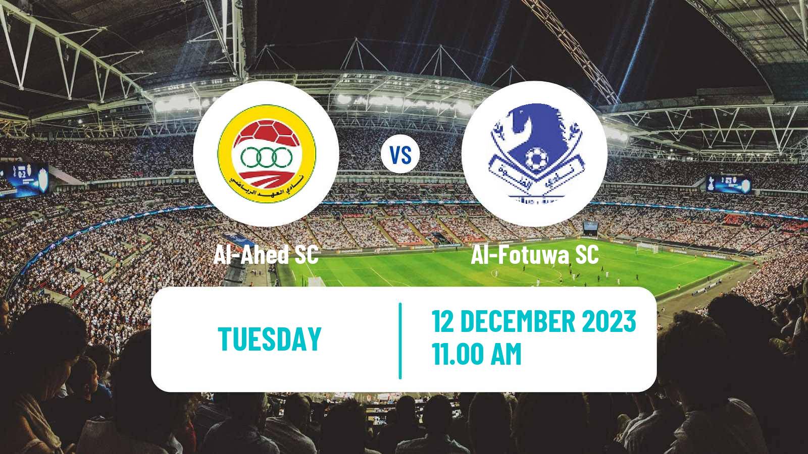 Soccer AFC Cup Al-Ahed - Al-Fotuwa