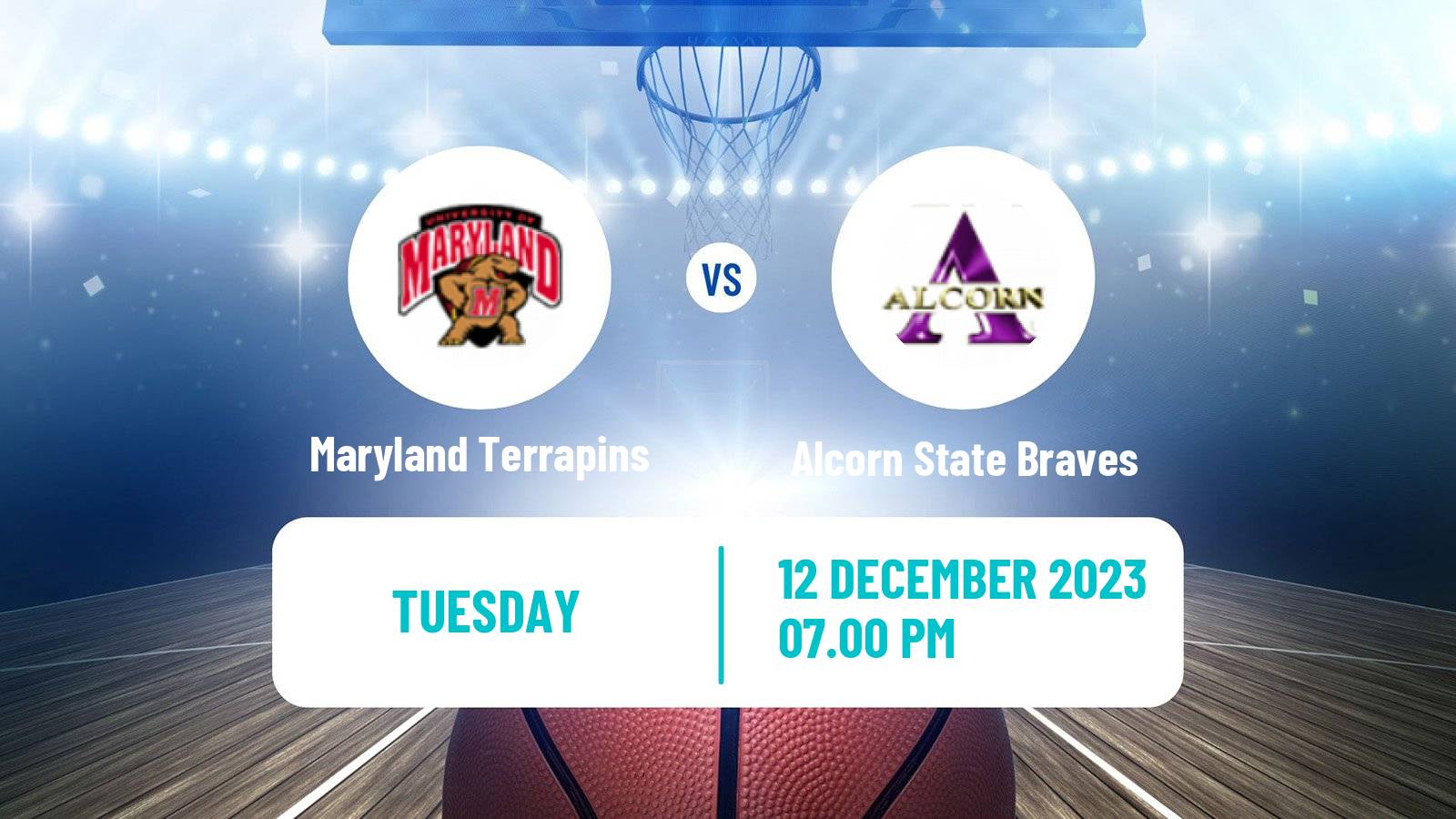 Basketball NCAA College Basketball Maryland Terrapins - Alcorn State Braves