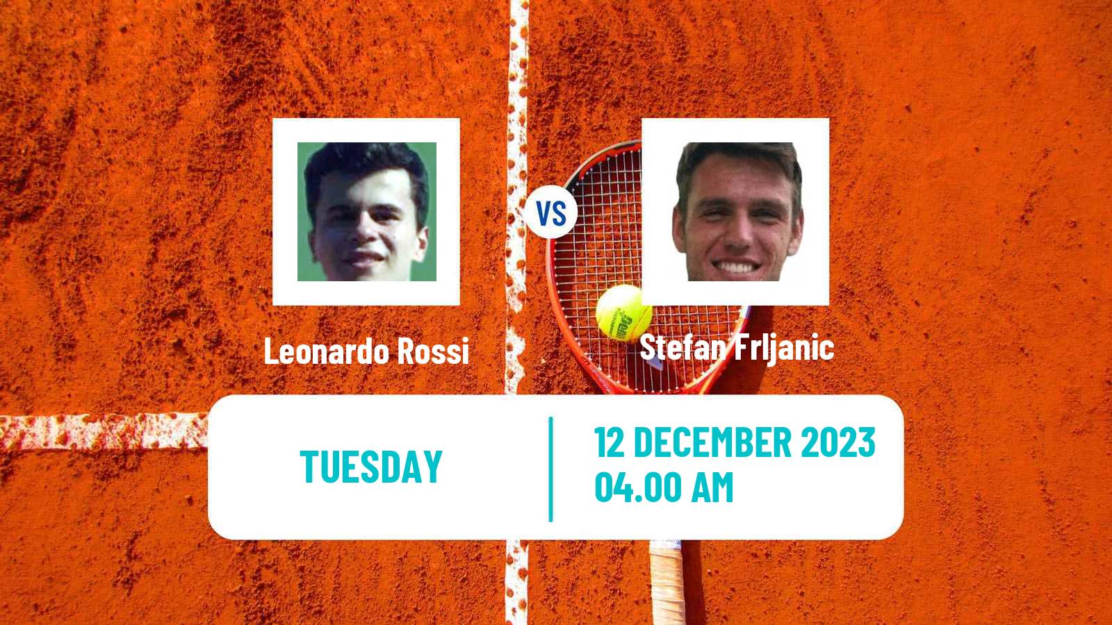 Tennis ITF M15 Monastir 50 Men Leonardo Rossi - Stefan Frljanic