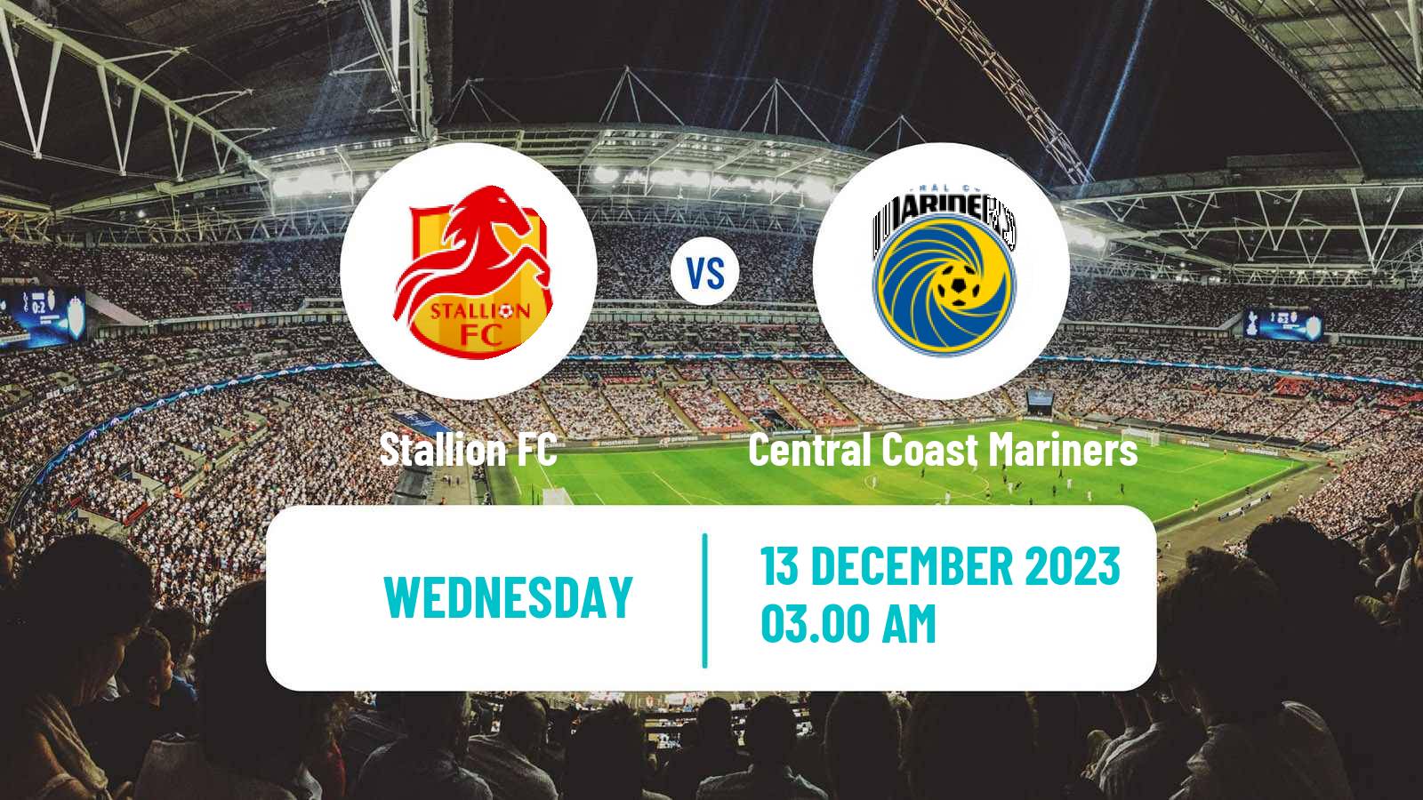 Soccer AFC Cup Stallion - Central Coast Mariners