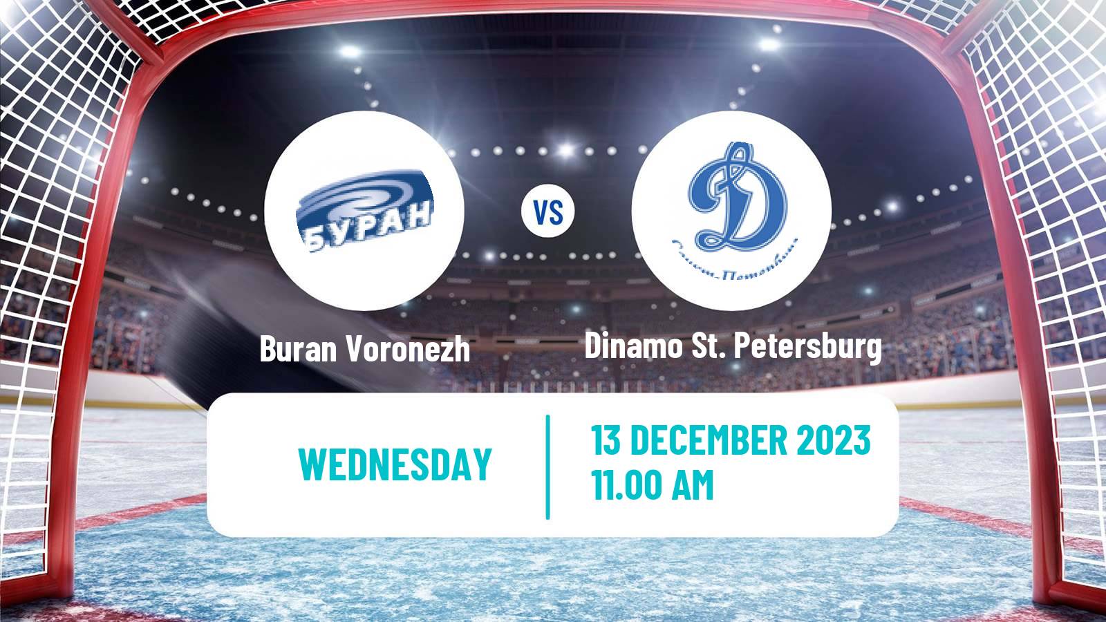 Hockey VHL Buran Voronezh - Dinamo St. Petersburg