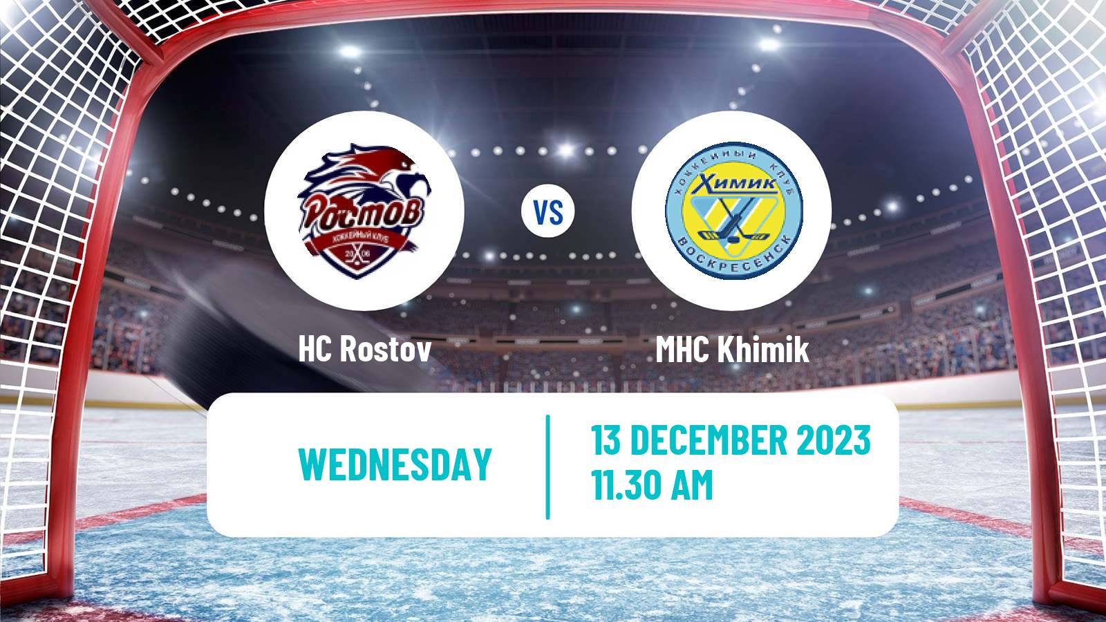 Hockey VHL Rostov - Khimik