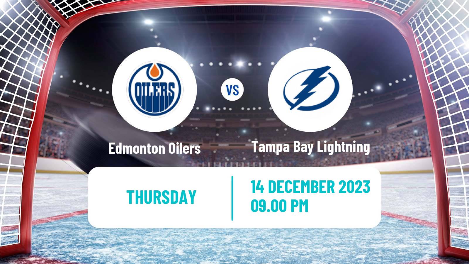 Hockey NHL Edmonton Oilers - Tampa Bay Lightning