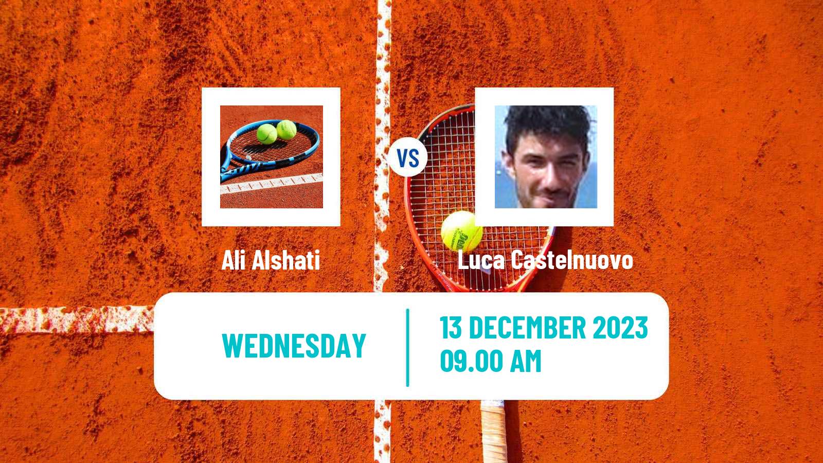 Tennis ITF M15 Zahra 3 Men 2023 Ali Alshati - Luca Castelnuovo