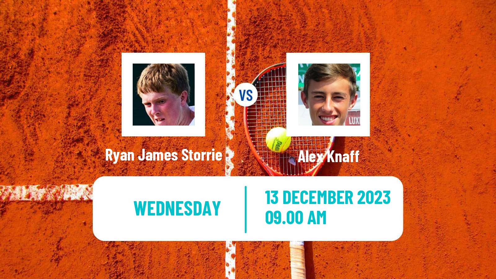 Tennis ITF M15 Zahra 3 Men 2023 Ryan James Storrie - Alex Knaff