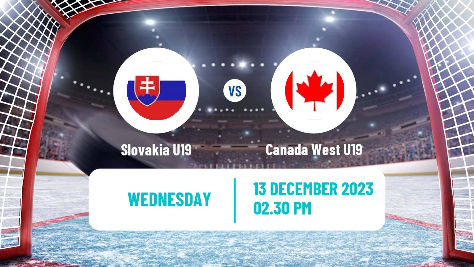 Hockey Hockey World Junior A Challenge Slovakia U19 - Canada West U19