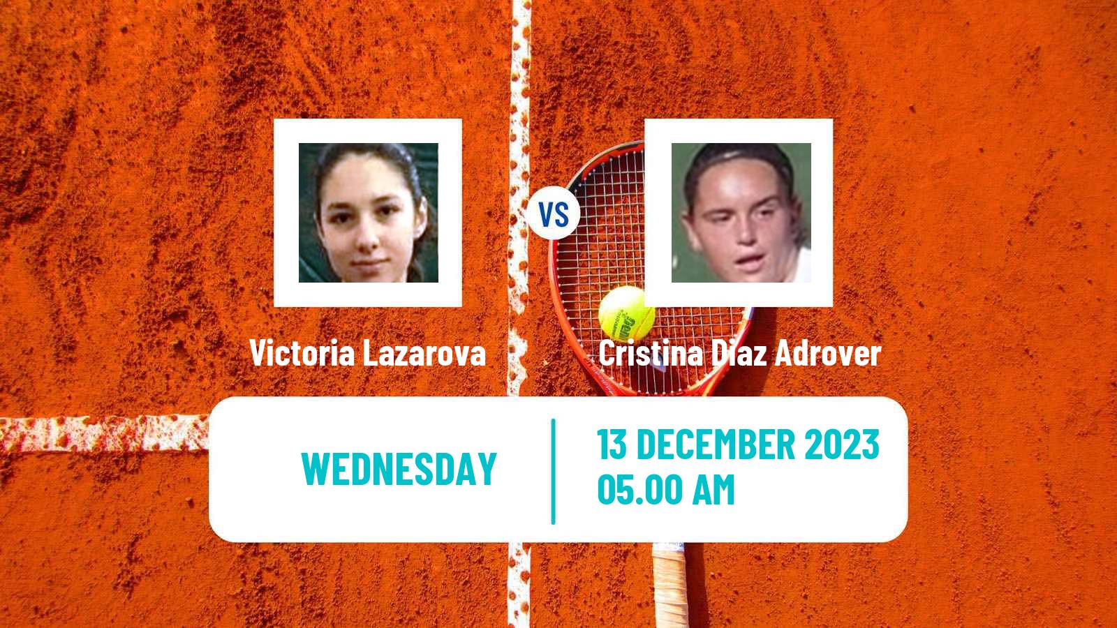 Tennis ITF W15 Melilla Women Victoria Lazarova - Cristina Diaz Adrover