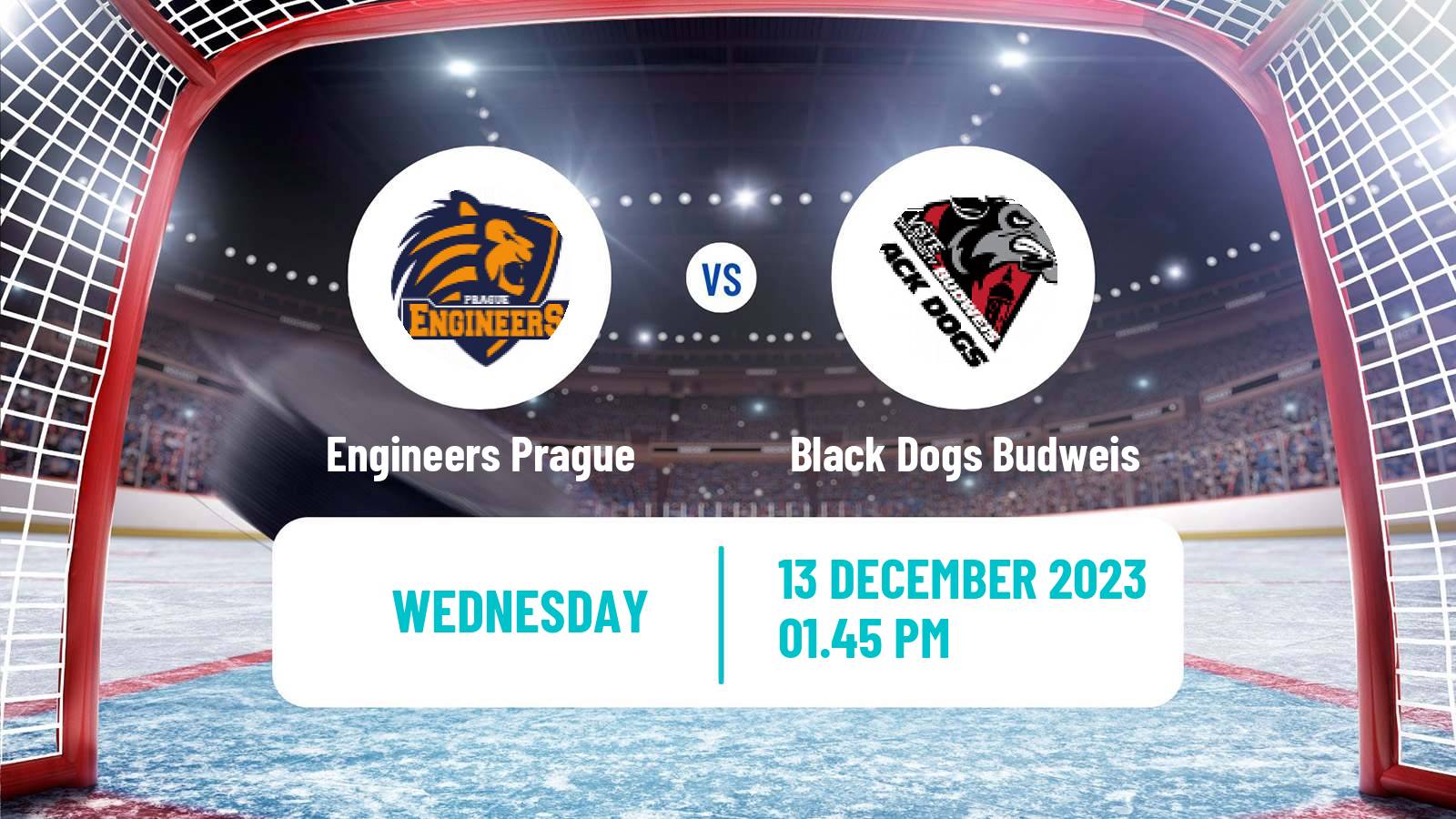 Hockey Czech ULLH Engineers Prague - Black Dogs Budweis