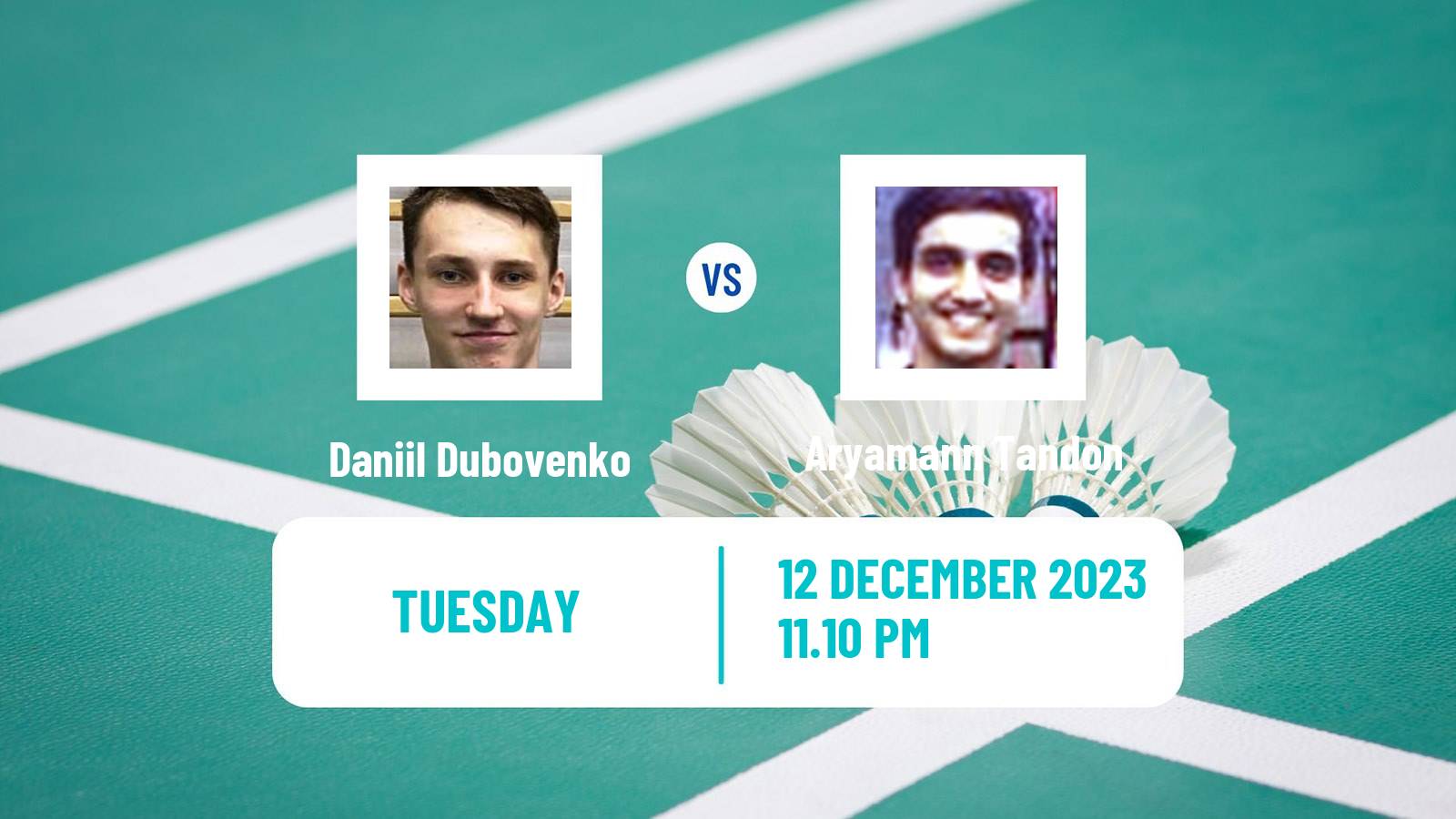 Badminton BWF World Tour Odisha Masters Men Daniil Dubovenko - Aryamann Tandon