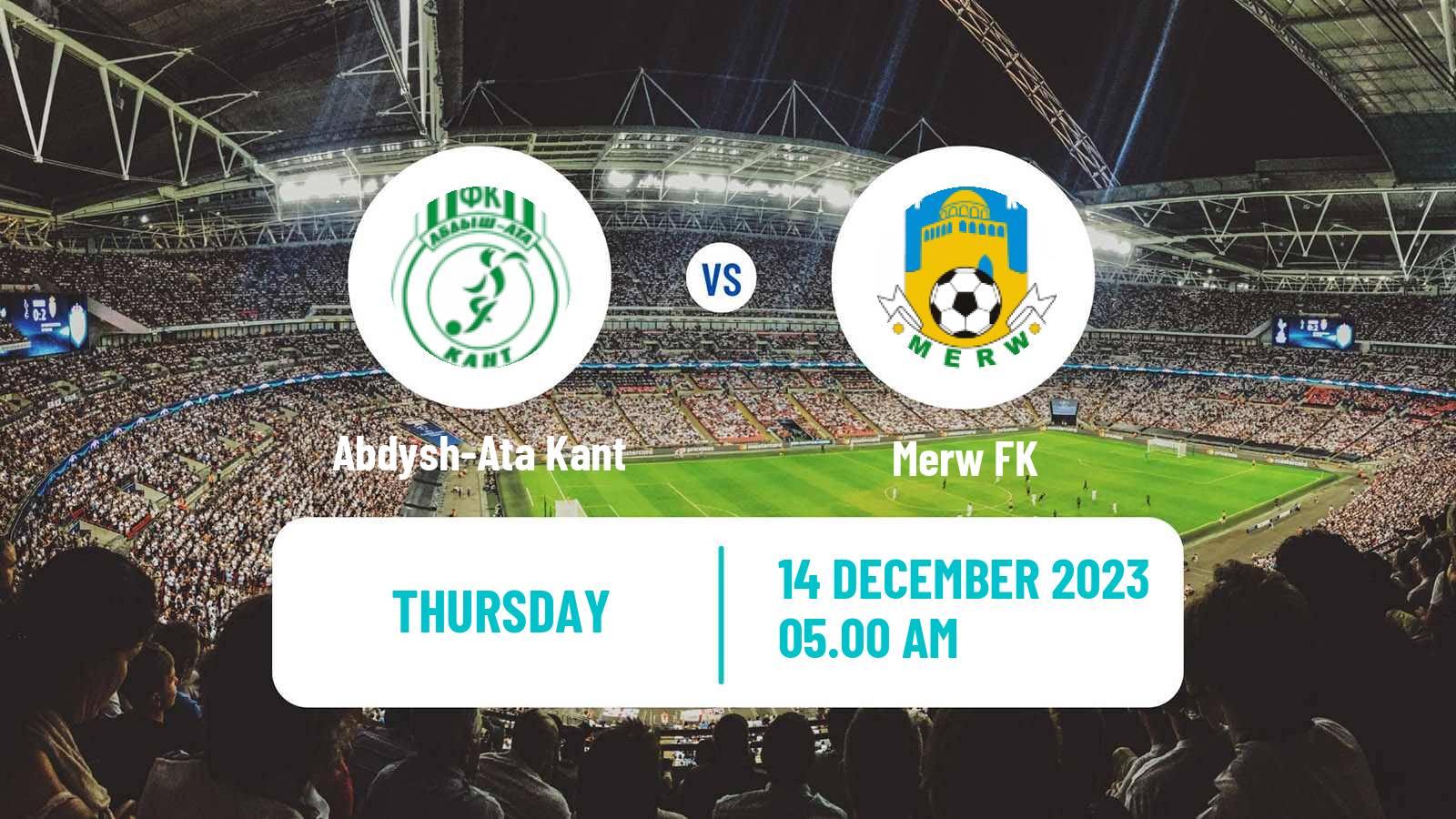 Soccer AFC Cup Abdysh-Ata Kant - Merw