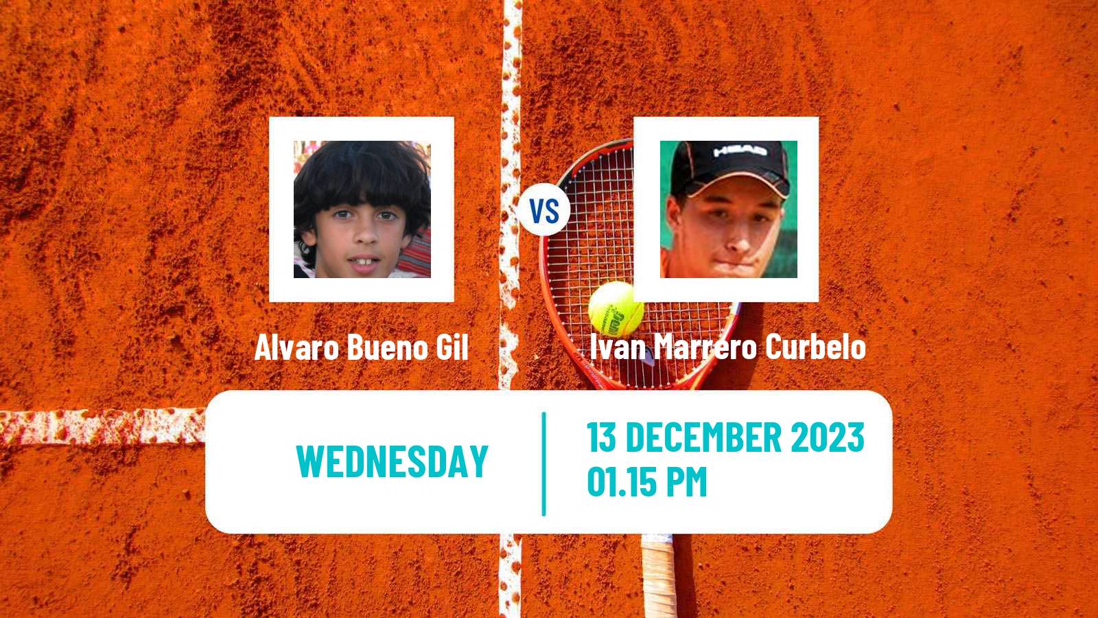 Tennis ITF M15 Ceuta Men Alvaro Bueno Gil - Ivan Marrero Curbelo