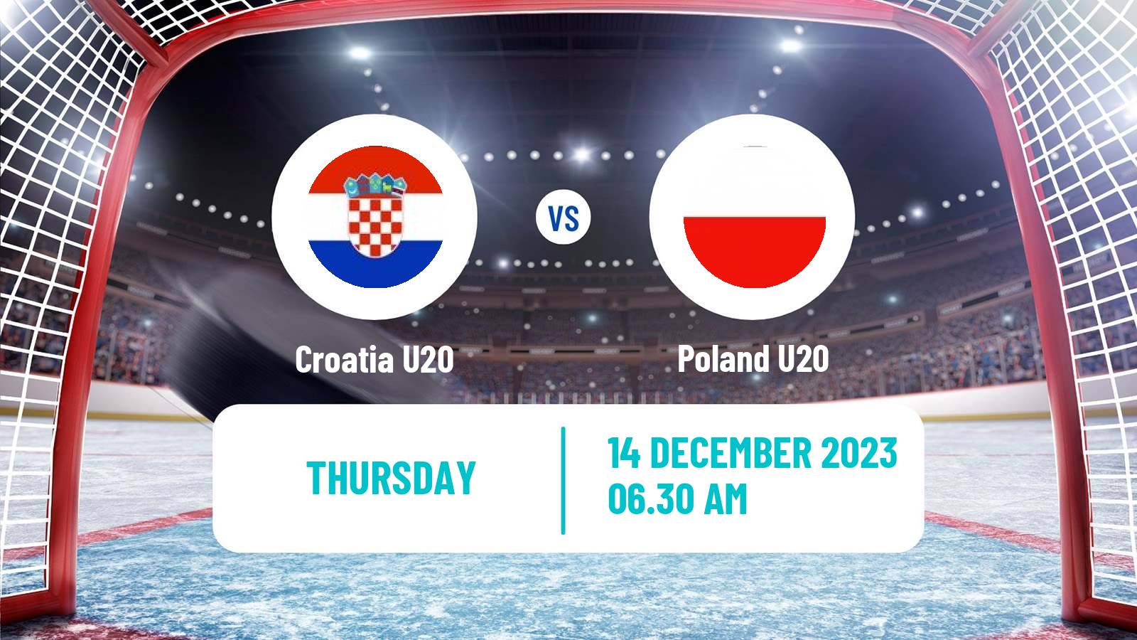 Hockey IIHF World U20 Championship IB Croatia U20 - Poland U20