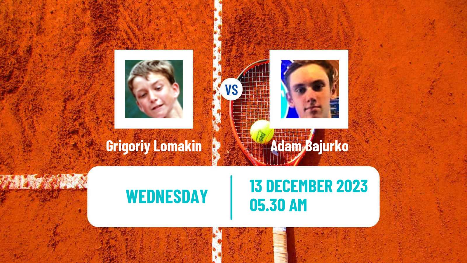 Tennis ITF M15 Sharm Elsheikh 20 Men Grigoriy Lomakin - Adam Bajurko