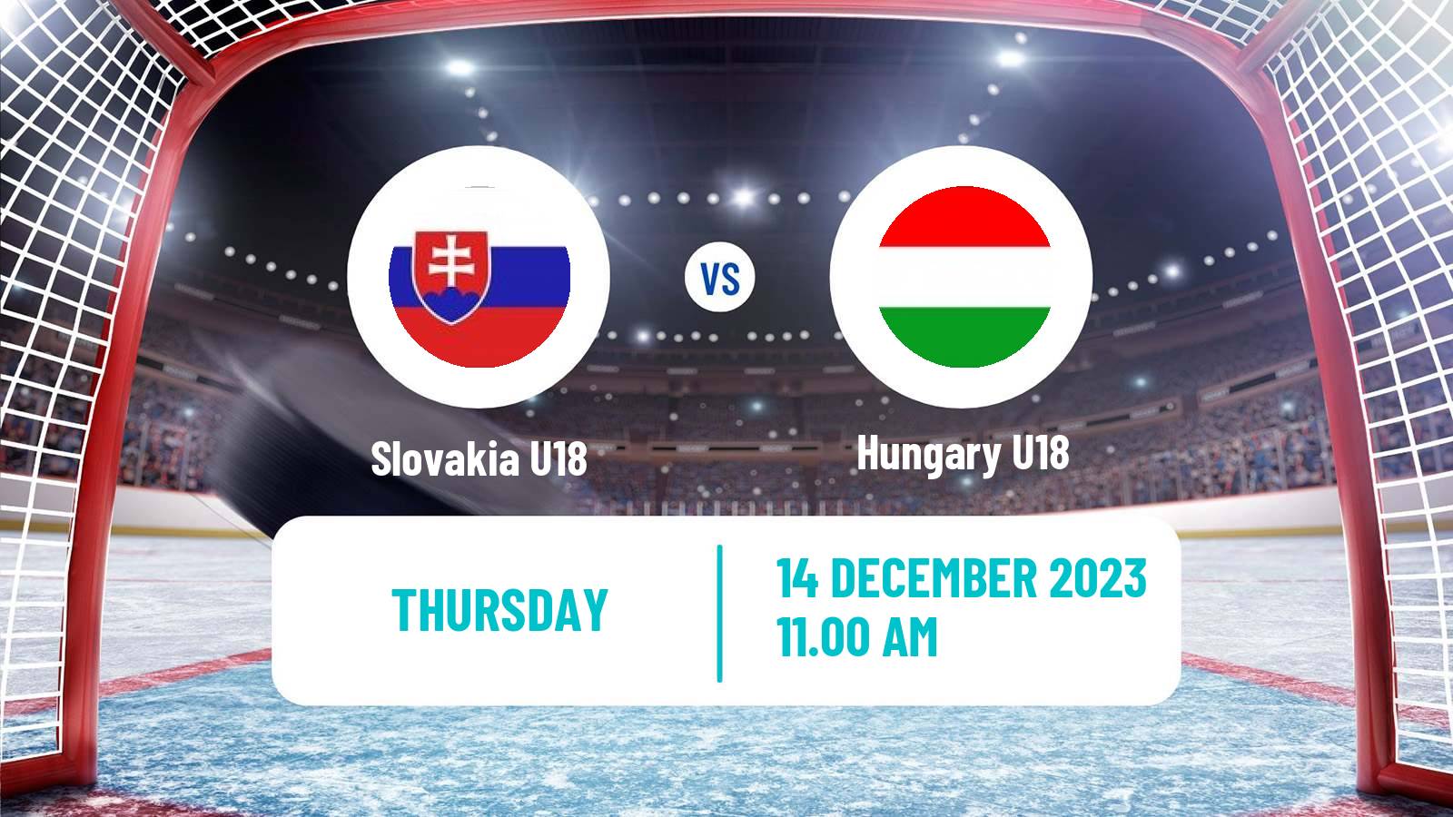 Hockey Friendly International Ice Hockey Slovakia U18 - Hungary U18