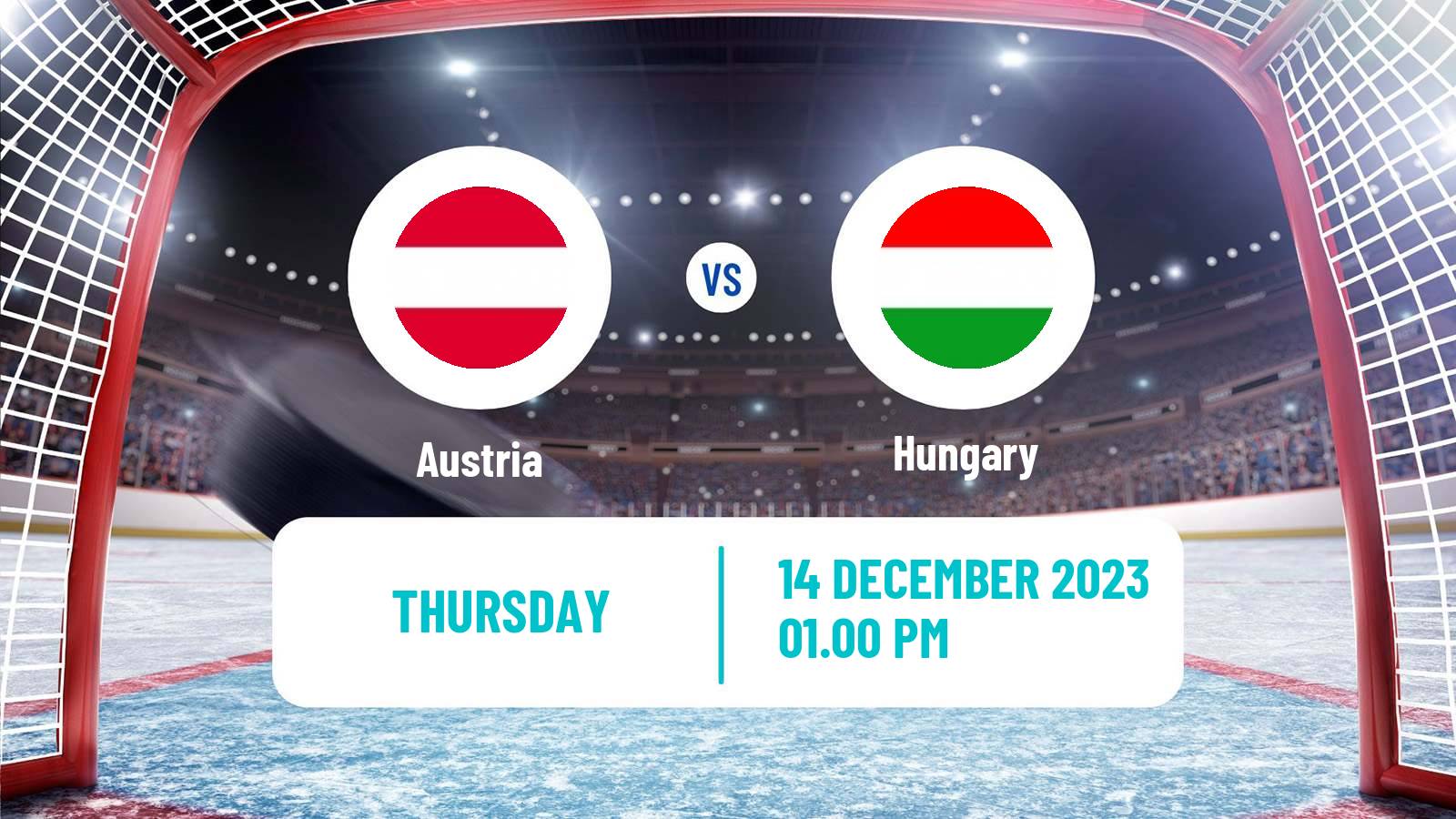 Hockey Friendly International Ice Hockey Austria - Hungary