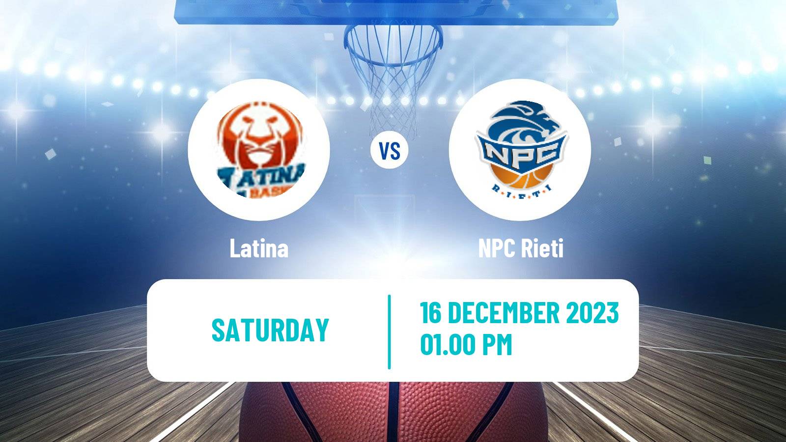 Basketball Italian Serie A2 Basketball Latina - Rieti