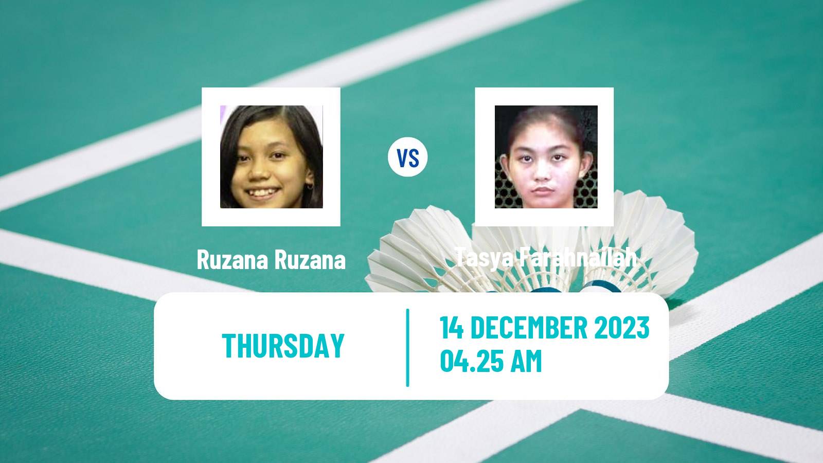 Badminton BWF World Tour Odisha Masters Women Ruzana Ruzana - Tasya Farahnailah