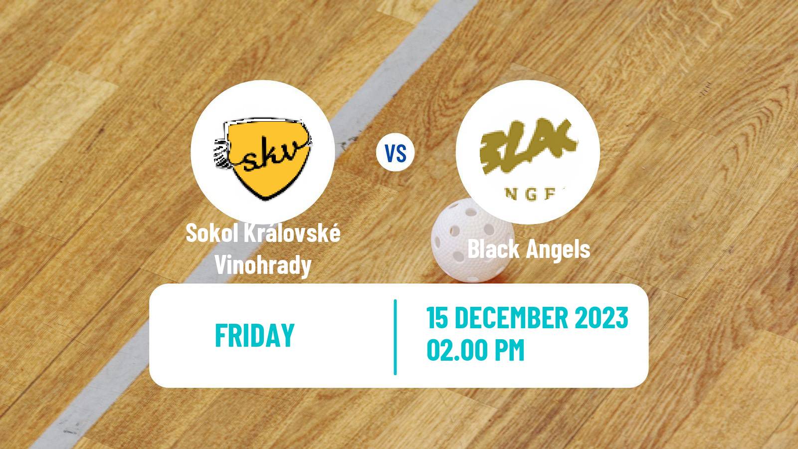 Floorball Czech Superliga Floorball Sokol Královské Vinohrady - Black Angels