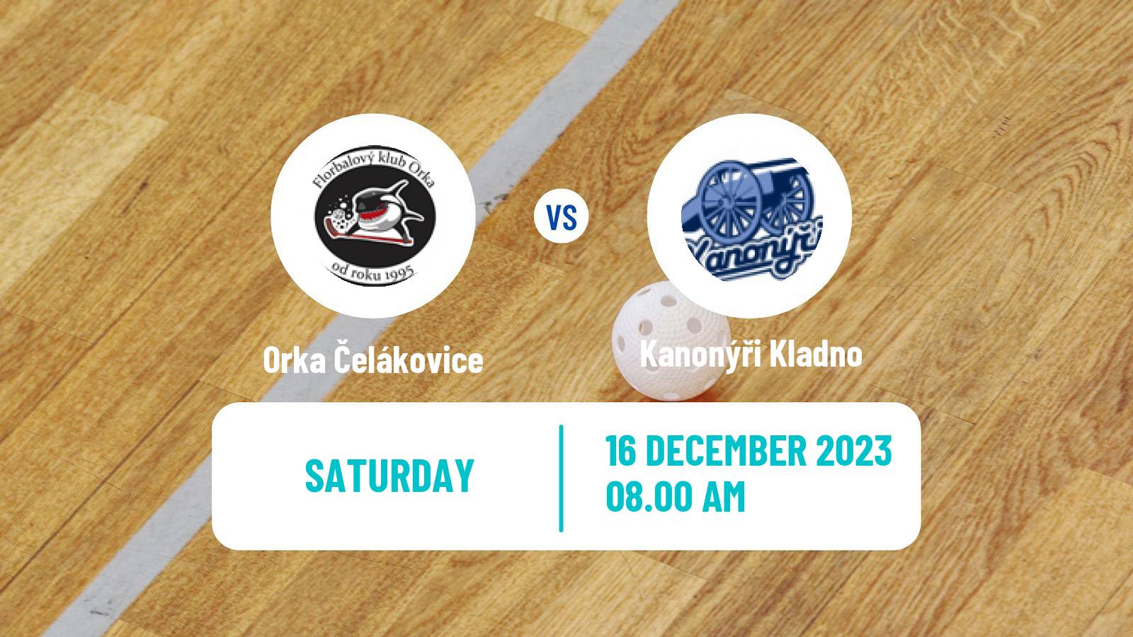 Floorball Czech 1 Liga Floorball Orka Čelákovice - Kanonýři Kladno