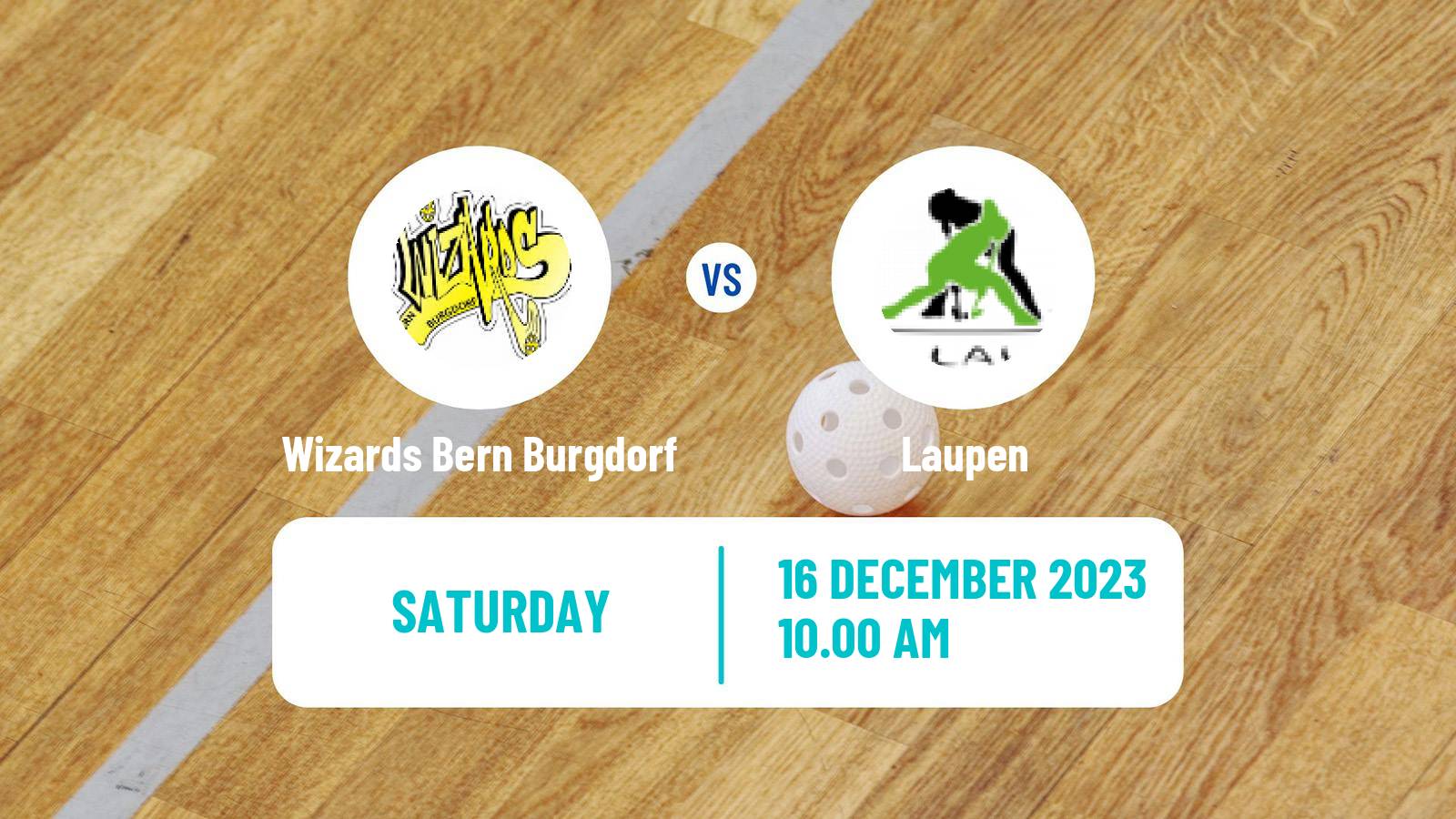 Floorball Swiss NLA Floorball Women Wizards Bern Burgdorf - Laupen