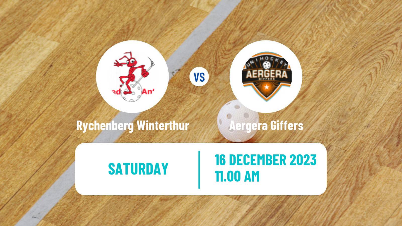 Floorball Swiss NLA Floorball Women Rychenberg Winterthur - Aergera Giffers