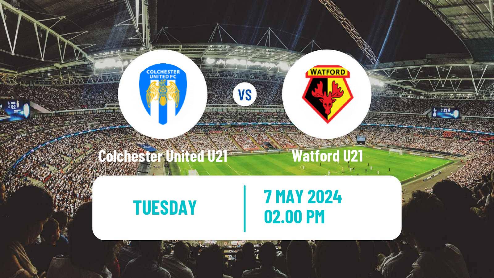 Soccer English Professional Development League Colchester United U21 - Watford U21