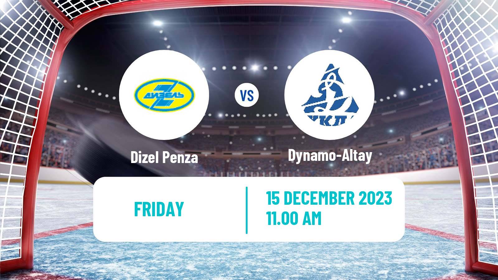 Hockey VHL Dizel Penza - Dynamo-Altay