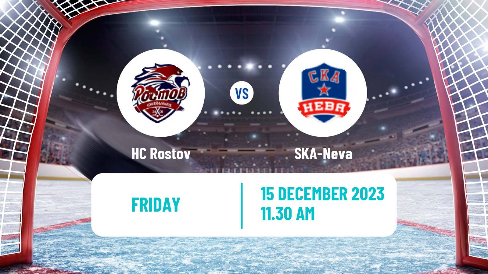 Hockey VHL Rostov - SKA-Neva