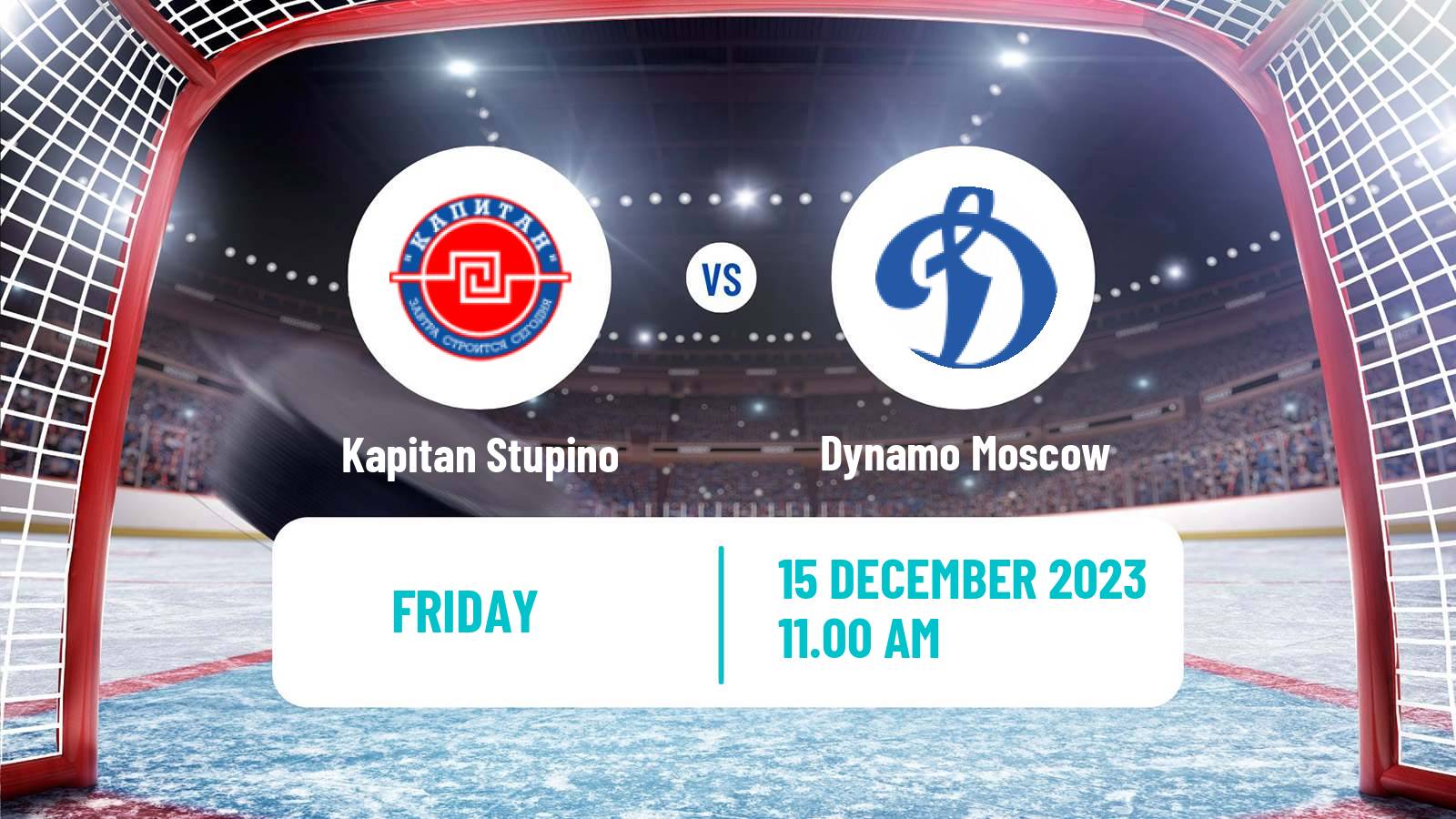 Hockey MHL Kapitan Stupino - Dynamo Moscow