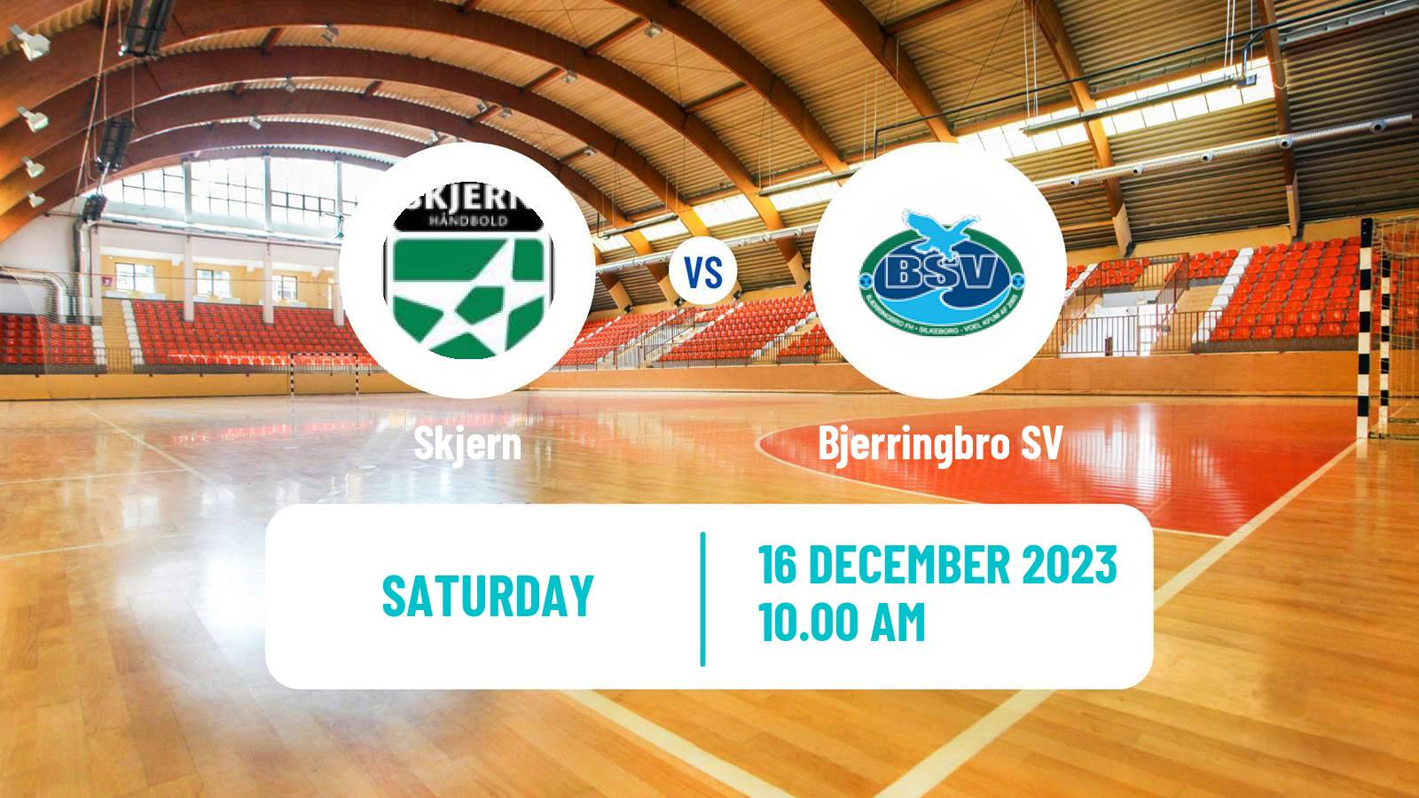 Handball Danish Handbold Ligaen Skjern - Bjerringbro SV