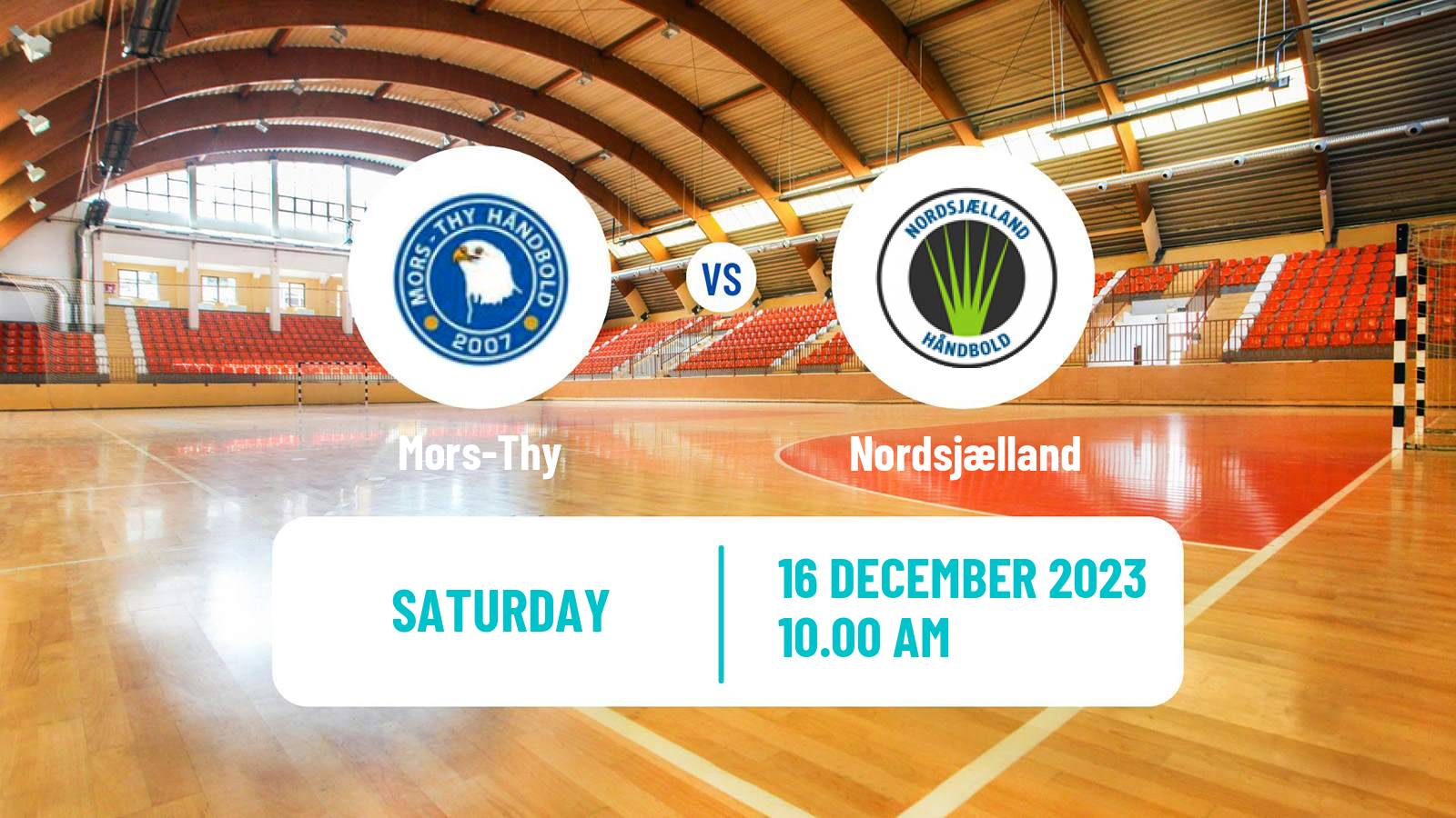 Handball Danish Handbold Ligaen Mors-Thy - Nordsjælland