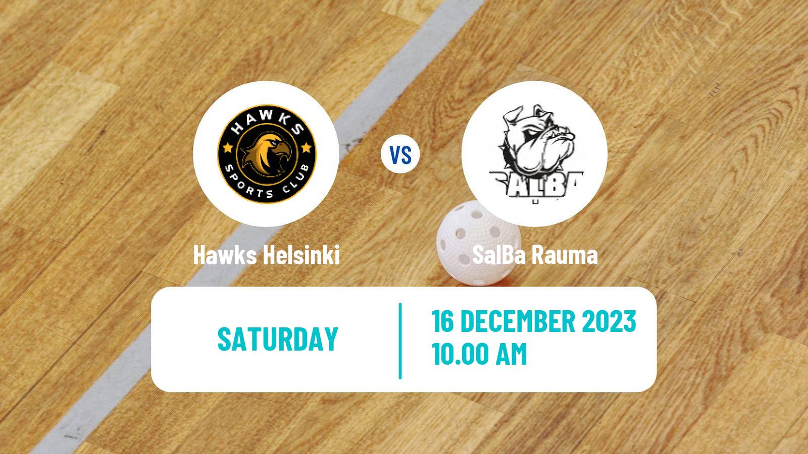 Floorball Finnish Divari Hawks Helsinki - SalBa Rauma