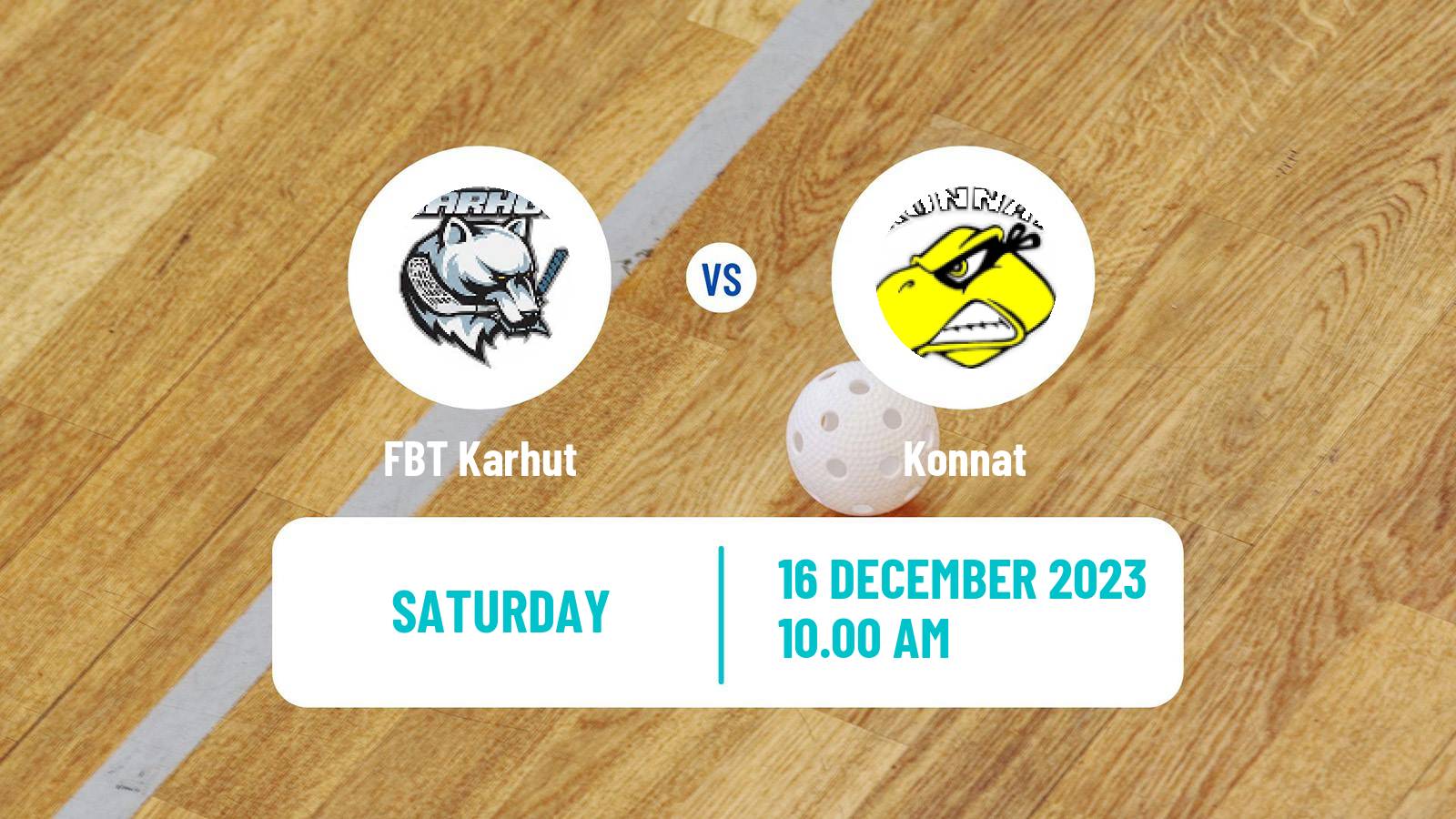 Floorball Finnish Divari Karhut - Konnat