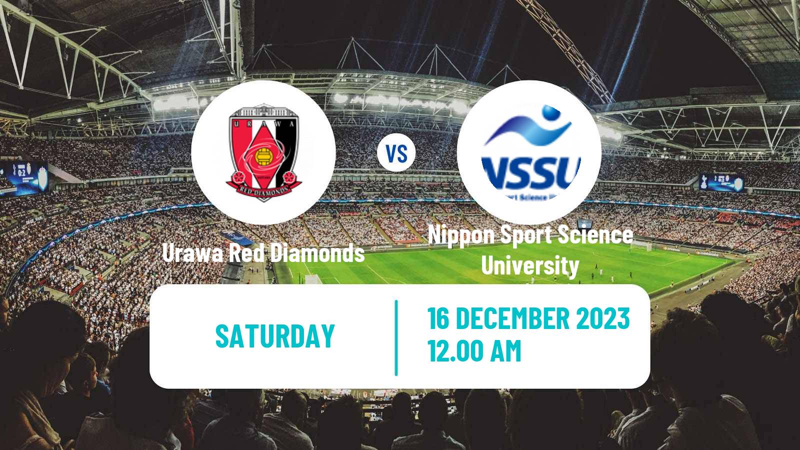 Soccer Japan Empress Cup Women Urawa Red Diamonds - Nippon Sport Science University