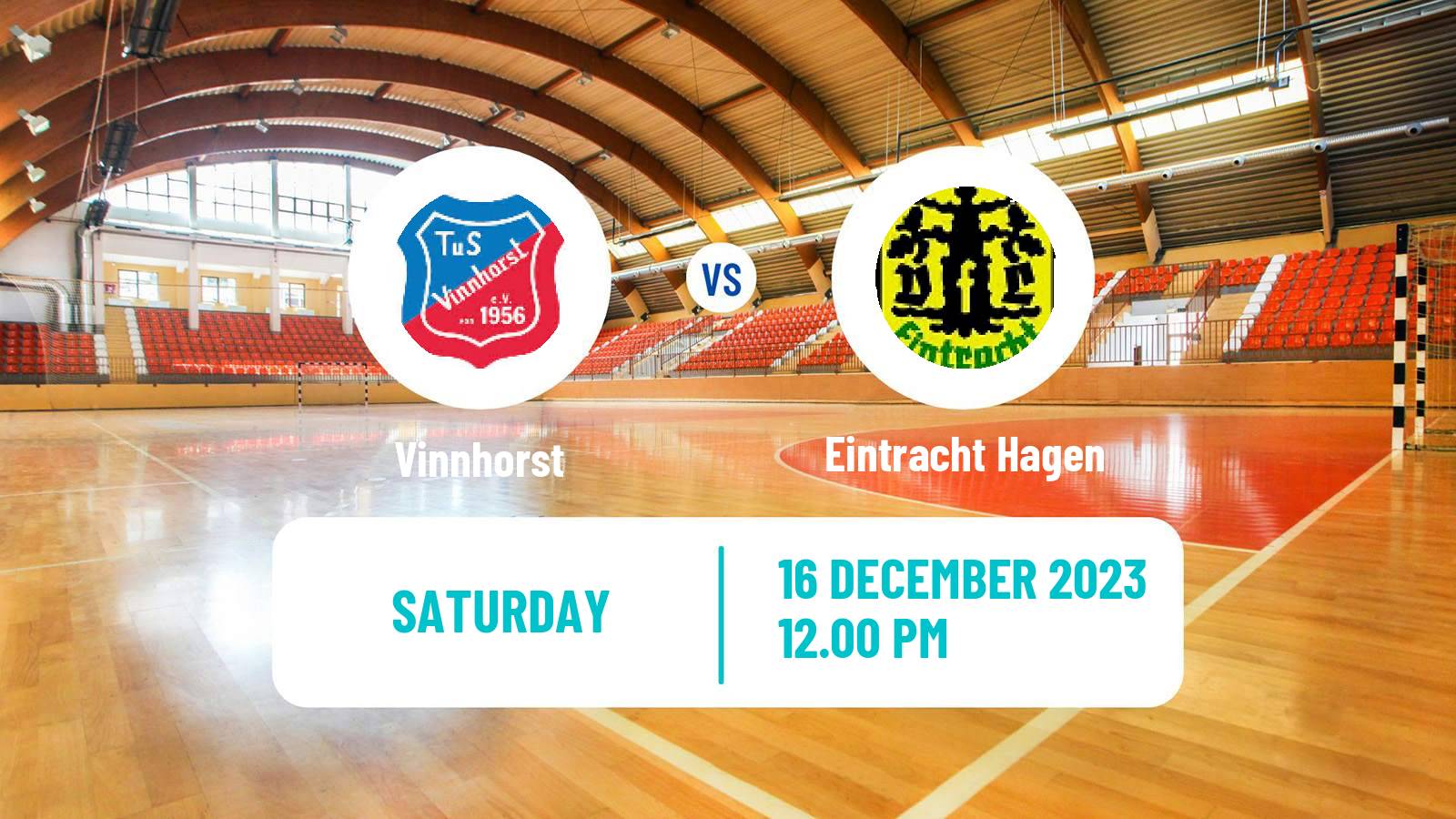 Handball German 2 Bundesliga Handball Vinnhorst - Eintracht Hagen