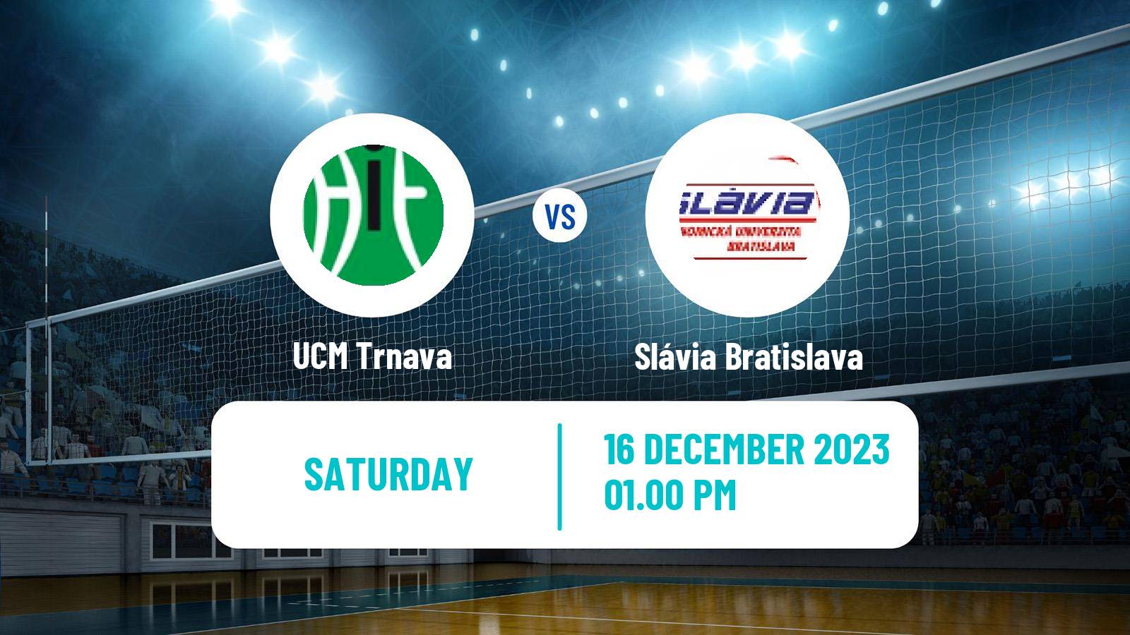 Volleyball Slovak Extraliga Volleyball Women UCM Trnava - Slávia Bratislava