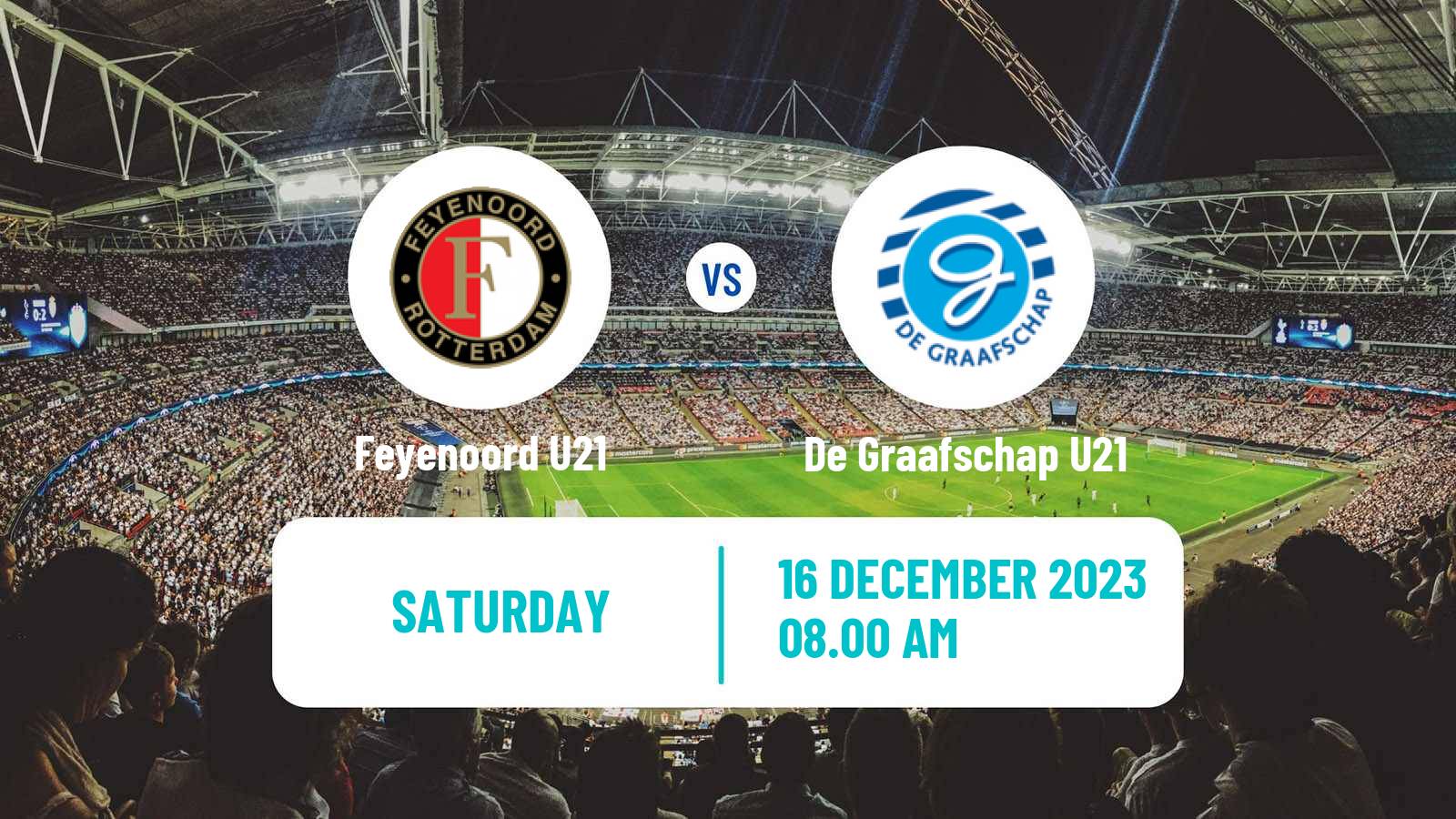 Soccer Dutch Divisie 1 U21 Feyenoord U21 - De Graafschap U21