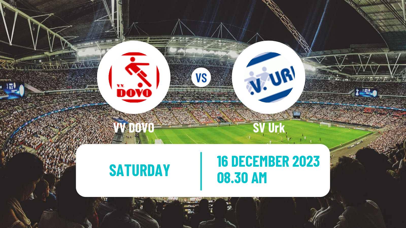 Soccer Dutch Derde Divisie VV DOVO - Urk