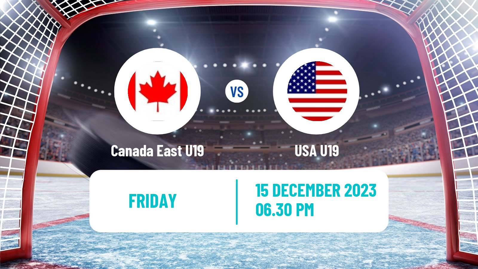 Hockey Hockey World Junior A Challenge Canada East U19 - USA U19