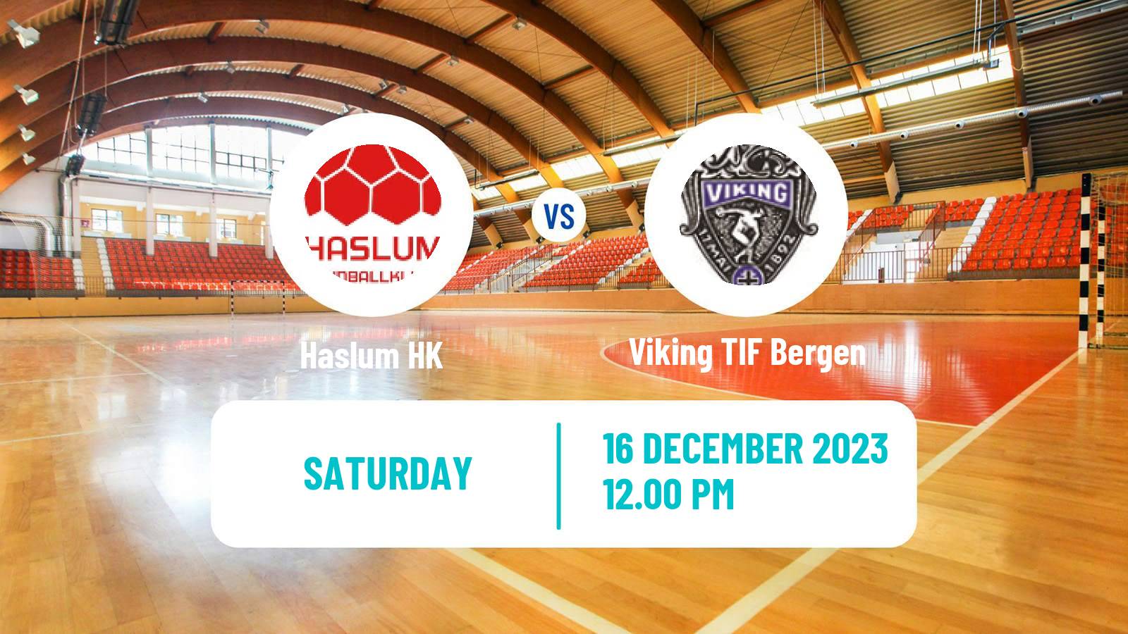 Handball Norwegian Eliteserien Handball Haslum HK - Viking TIF Bergen