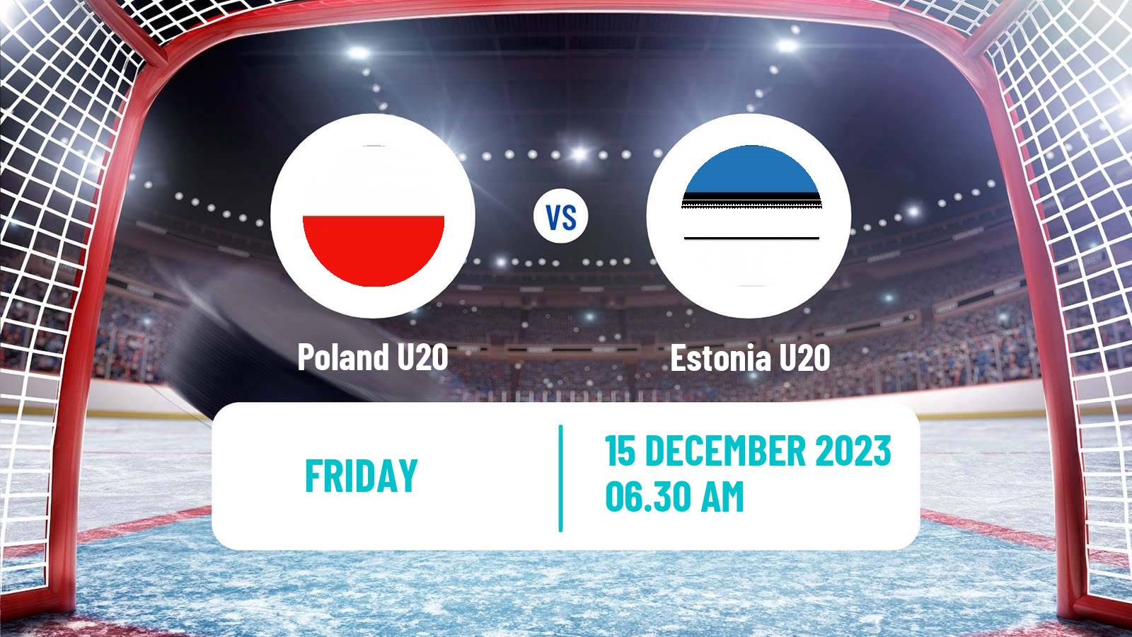 Hockey IIHF World U20 Championship IB Poland U20 - Estonia U20