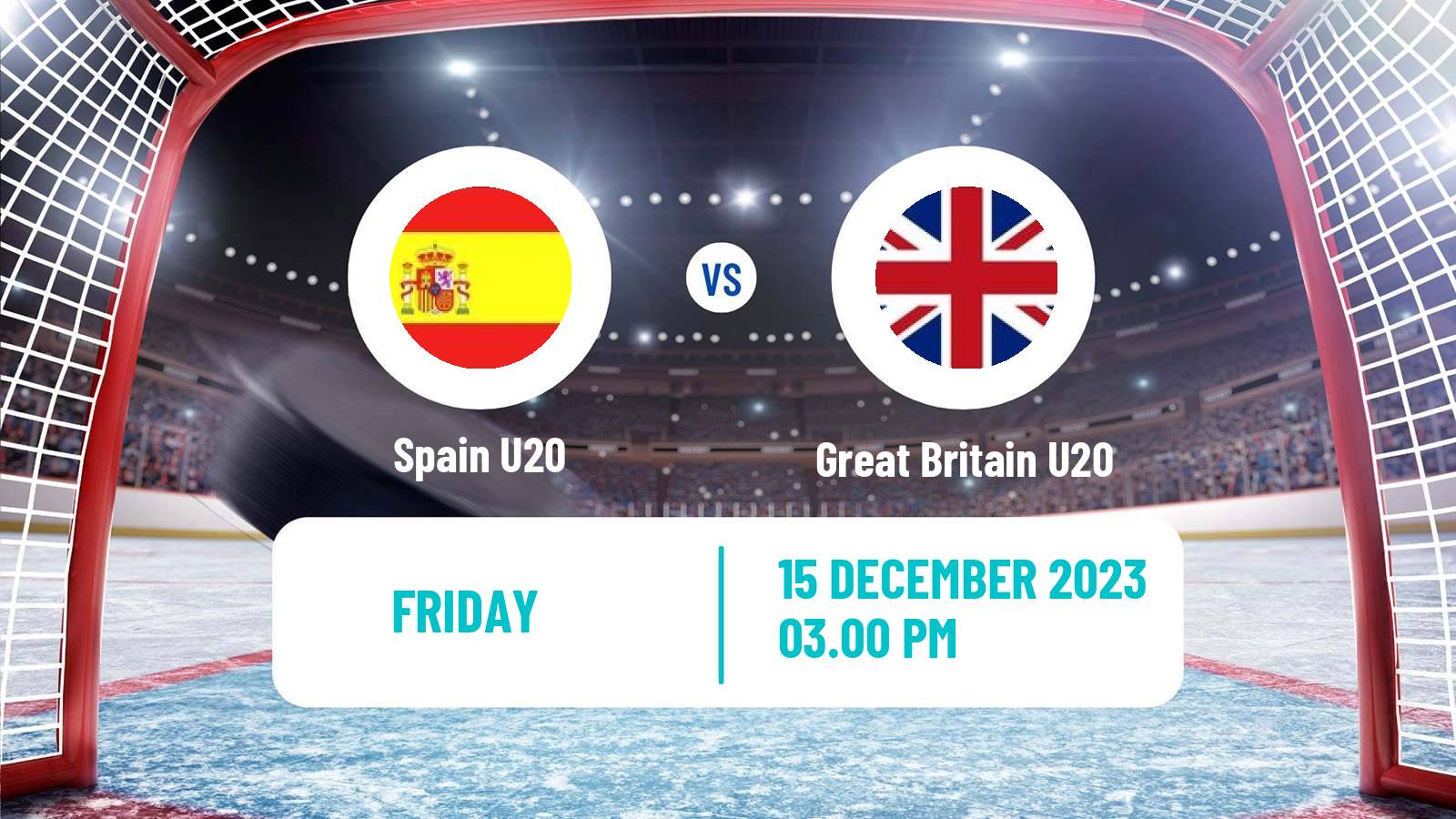 Hockey IIHF World U20 Championship IIA Spain U20 - Great Britain U20