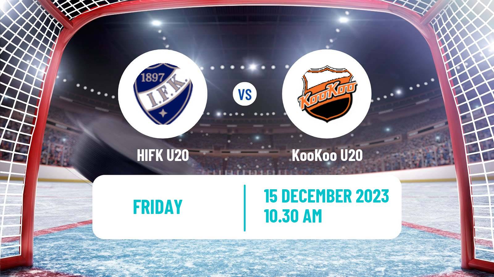 Hockey Finnish SM-sarja U20 HIFK U20 - KooKoo U20