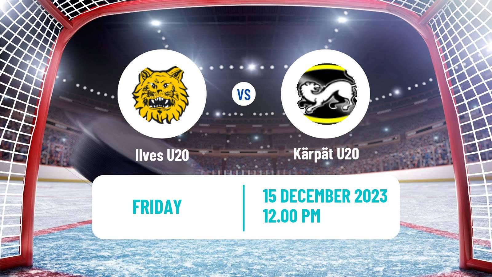 Hockey Finnish SM-sarja U20 Ilves U20 - Kärpät U20