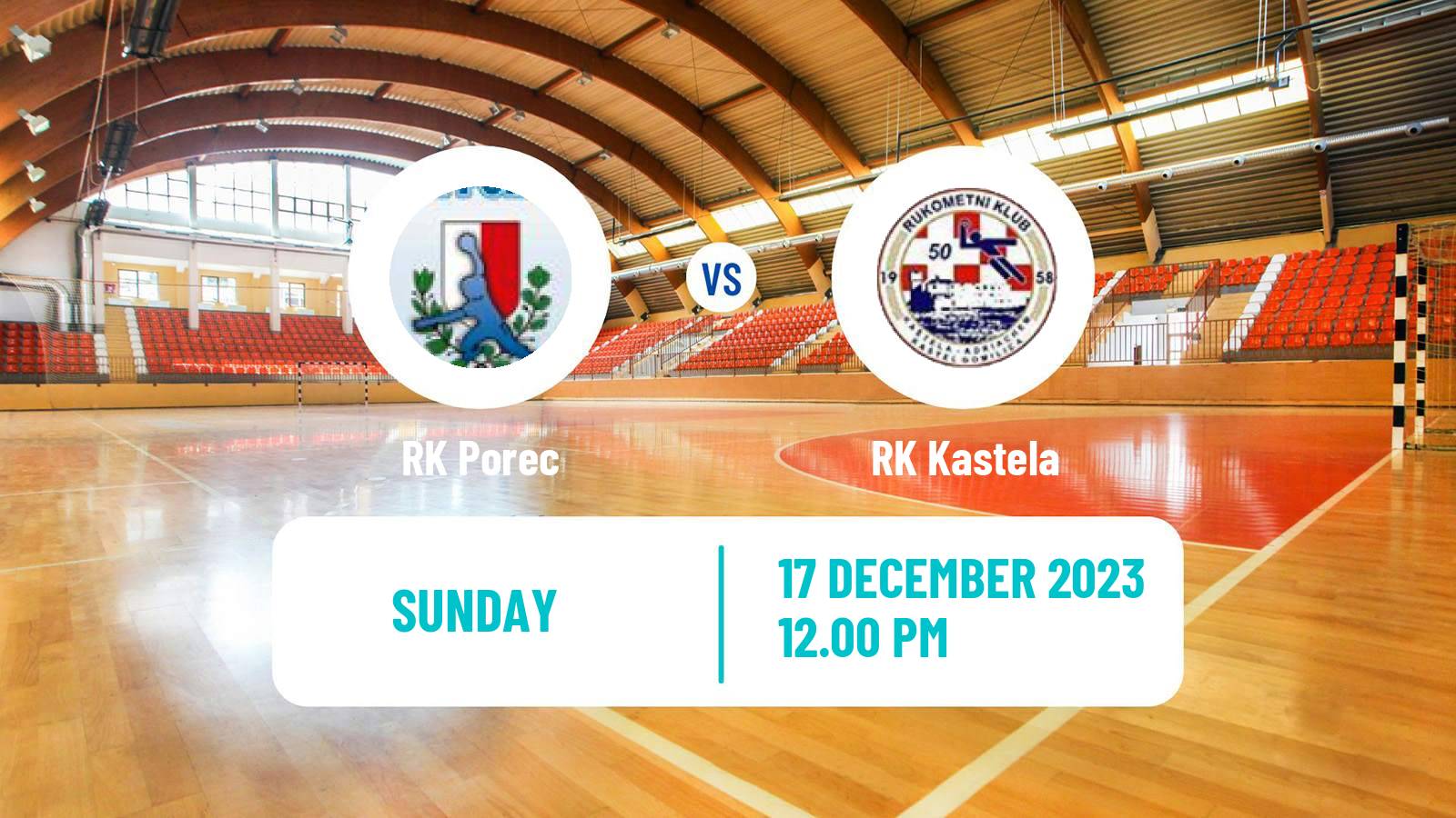 Handball Croatian Premijer Liga Handball Porec - Kastela