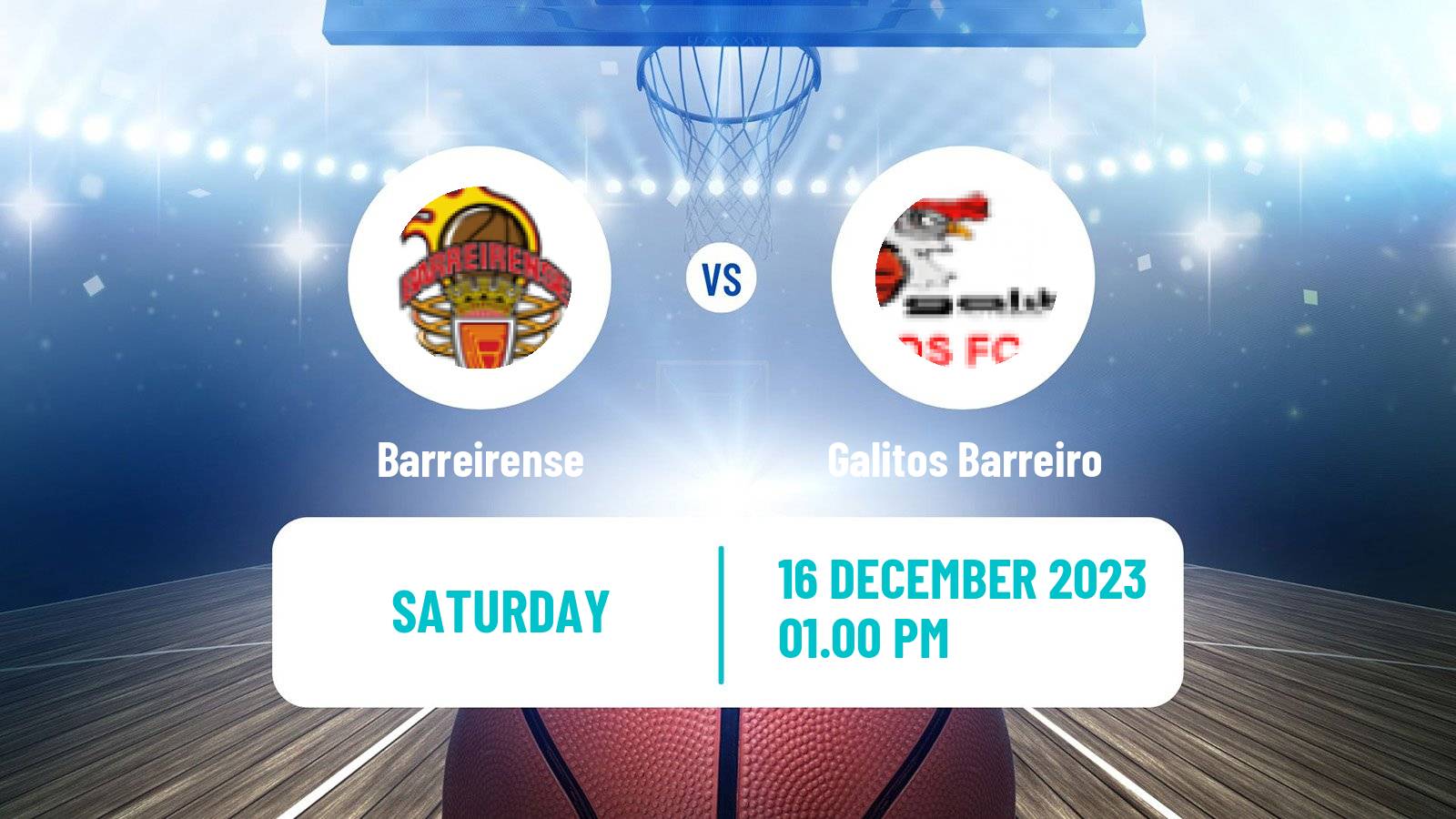 Basketball Portuguese Proliga Basketball Barreirense - Galitos Barreiro