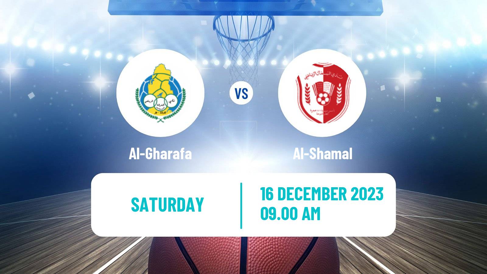 Basketball Qatar Basketball League Al-Gharafa - Al-Shamal